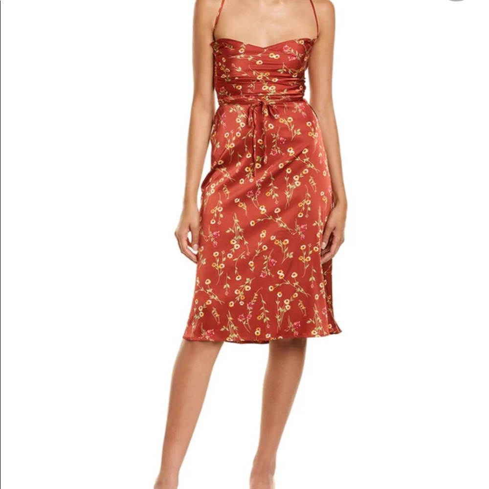 Brand New never worn tags still on it! Red Danielle Bernstein Dress! Size XL